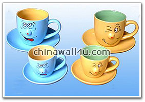 CT311 2-toneCup & saucer 