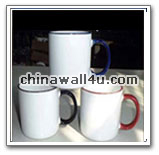 CT323 Color band mugs 