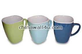 CT353 SolidColor Square Mugs 