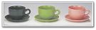 CT410 cappuccino mug with saucer