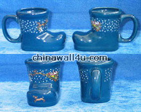 CT614 Mugs in boot shape  