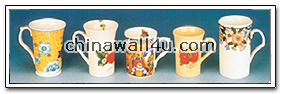 CT503 decorated mug in variety  