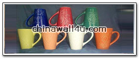 CT509 Leaf EMBOSSED MUG  