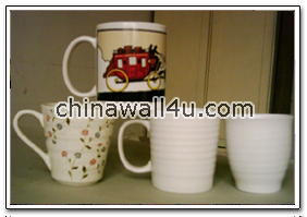 CT524 ribbed mugs, matte finish